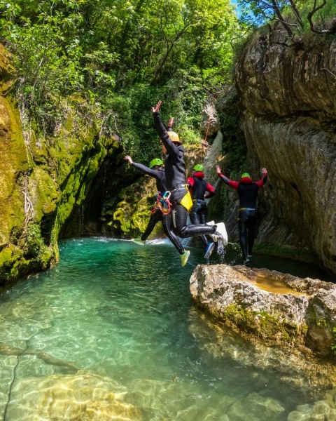 Drenostica canyoning photo