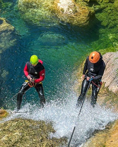 Drenostica canyoning photo